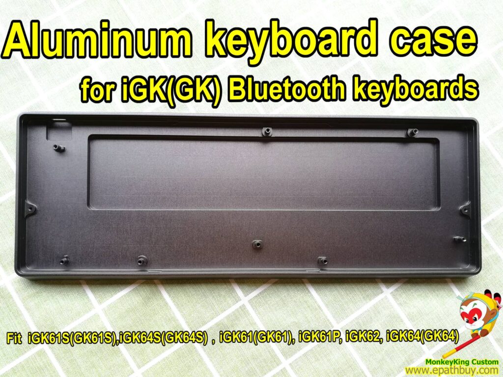 Custom aluminum mechanical keyboard case for iGK(GK)series bluetooth