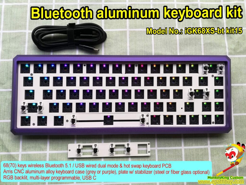 60 wireless keyboard kit Custom mechanical keyboards shop online