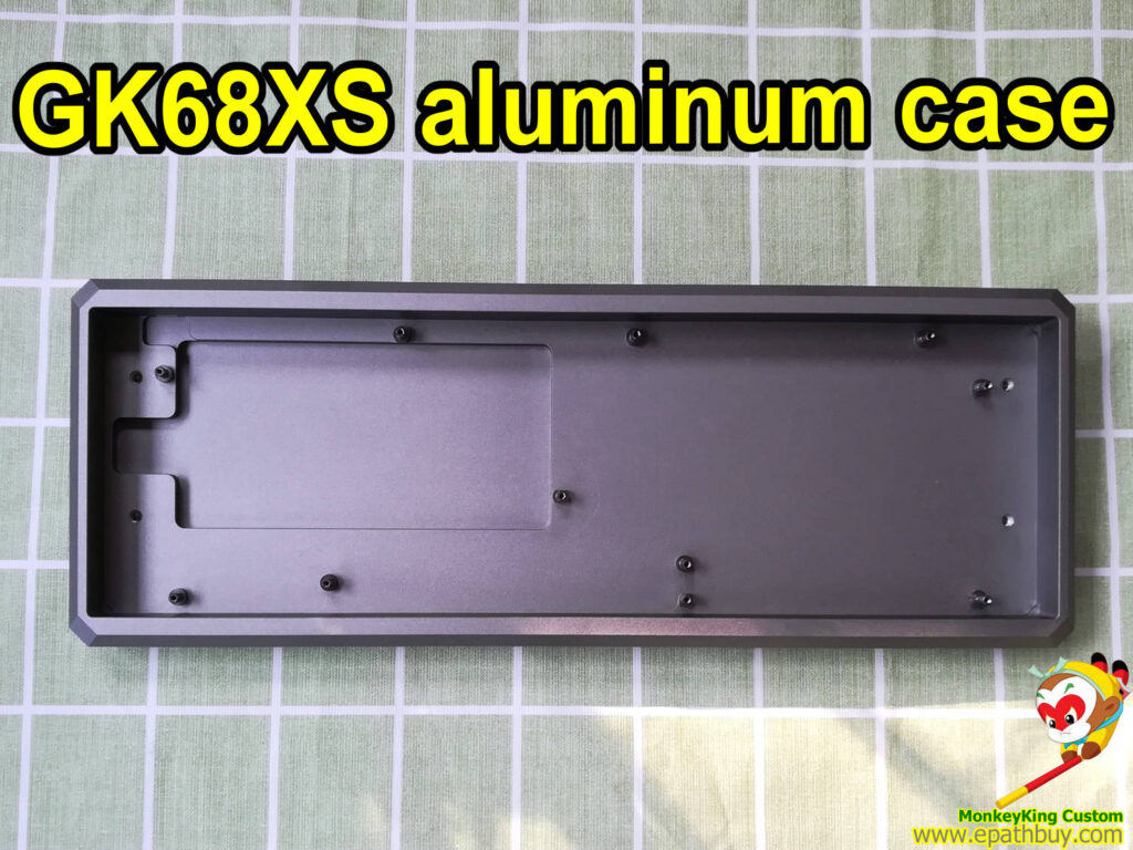 Custom 60 aluminum keyboard case, custom GK68XS keyboard case