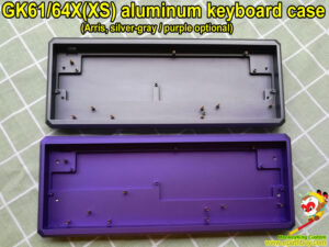 Custom aluminum keyboard cases for 60% hot swap mechanical keyboards iGK(GK)61XS iGK(GK)64XS