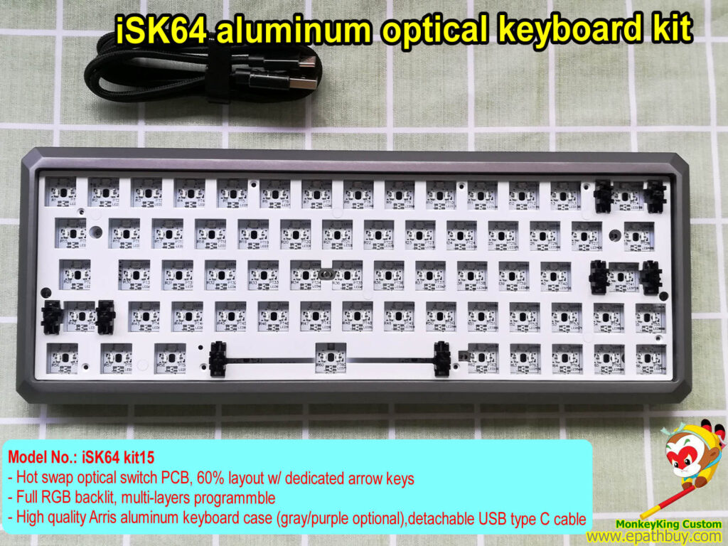 optical mechanical switch keyboard kit Custom mechanical keyboards