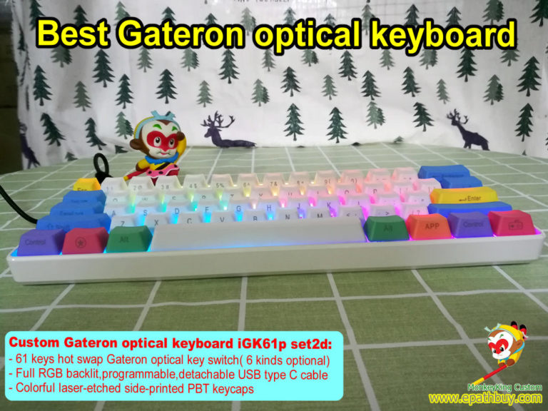 Mini optical switch keyboard,custom 60 optical keyswitch mechanical