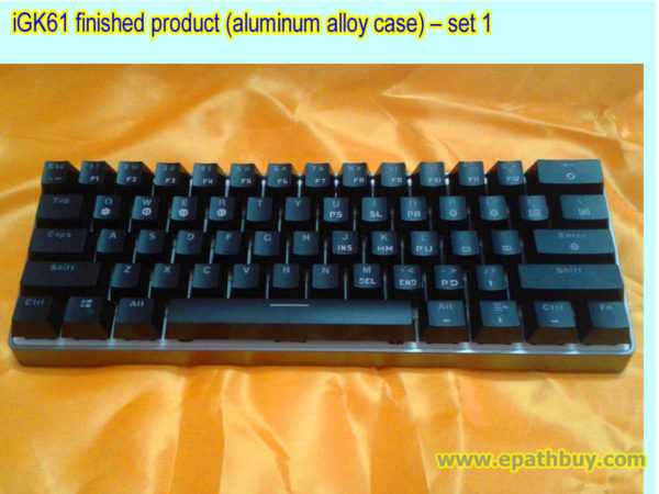 iGK61 finished product (aluminum alloy case) – set 1